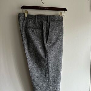 ISAIA Donegal Tweed Wool Dress Trouser